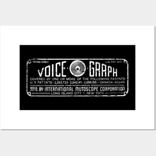 Voice-O-Graph Posters and Art